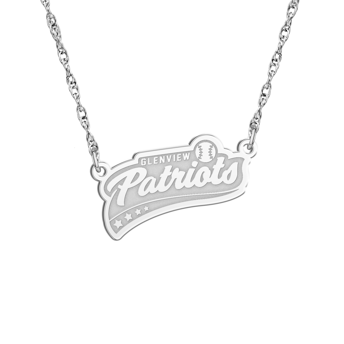 Glenview Patriots Logo Necklace