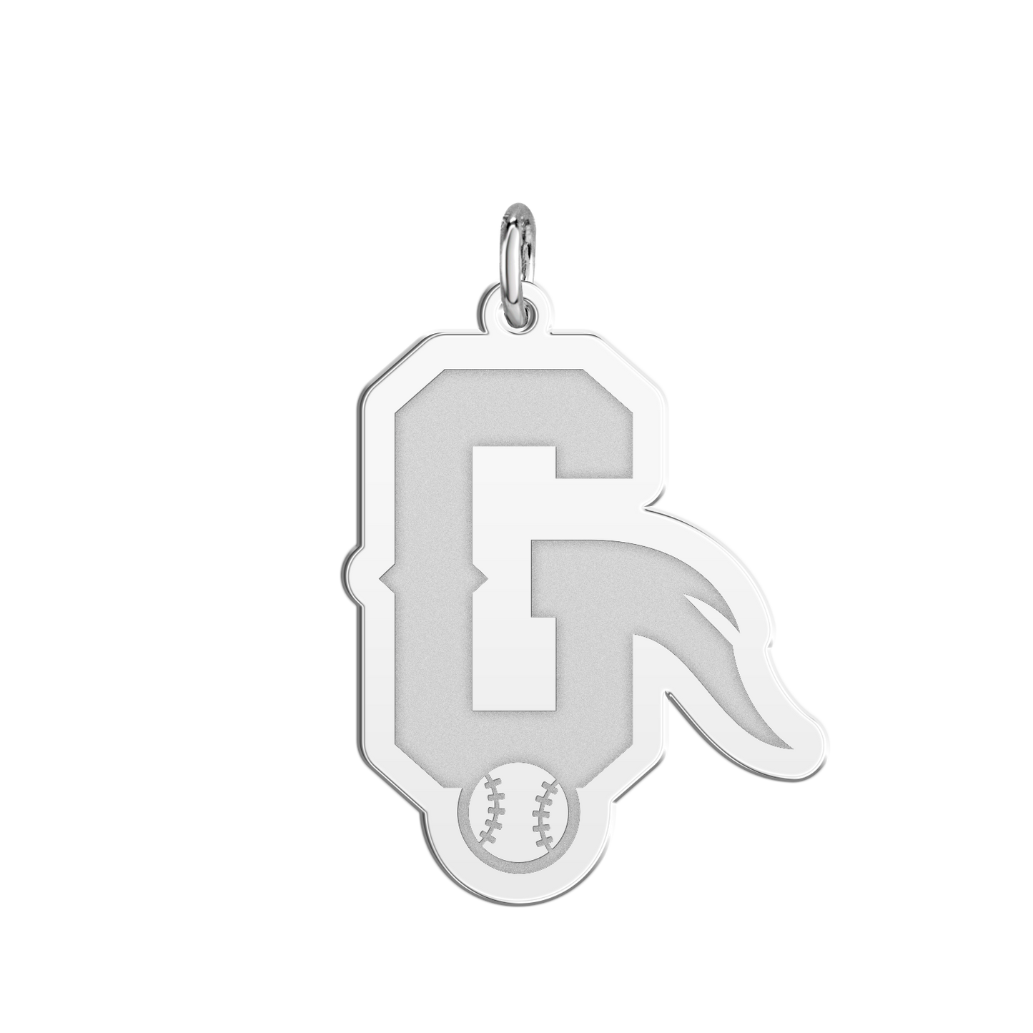 Glenview Patriots Signature G Initial Logo Necklace