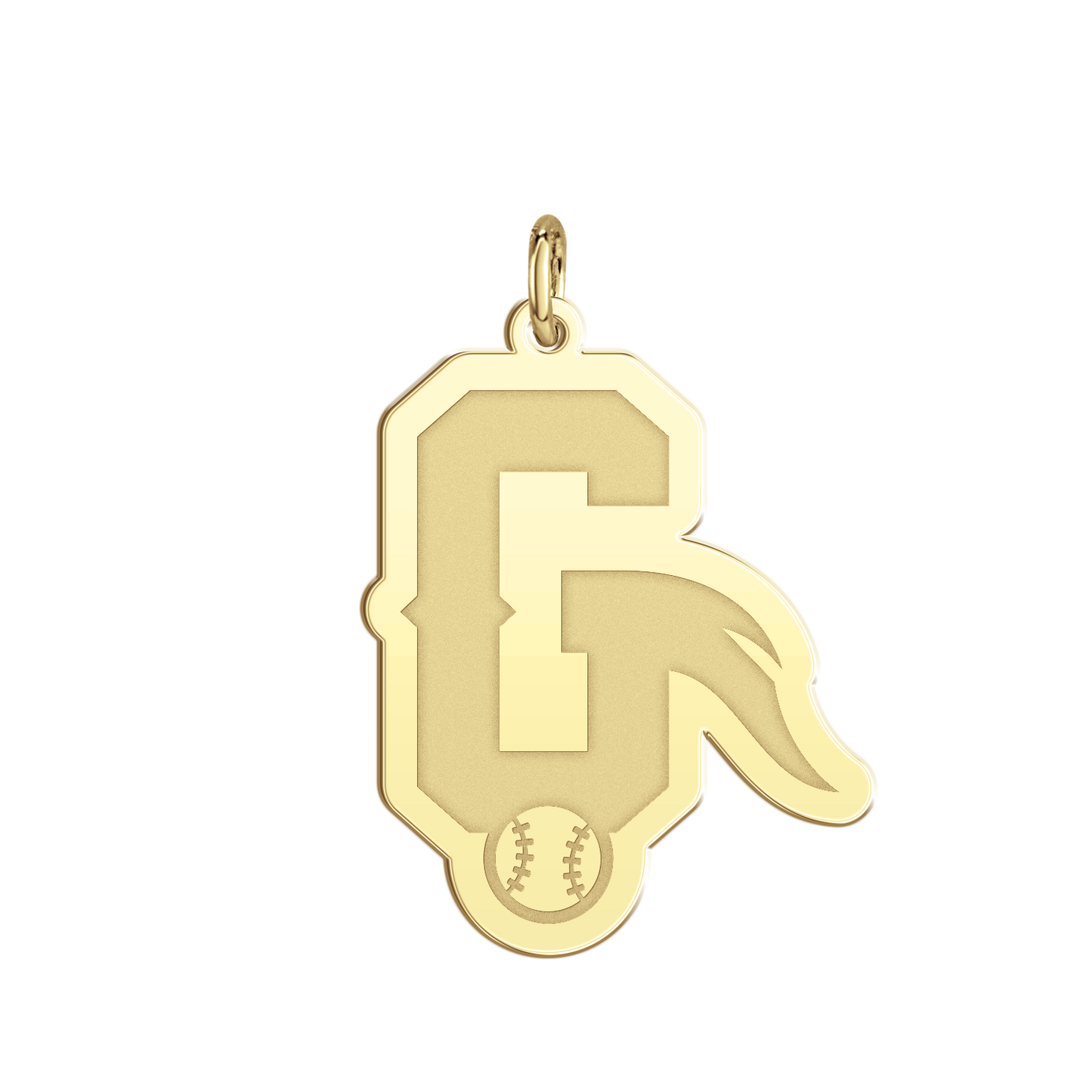 Glenview Patriots Signature G Initial Logo Necklace