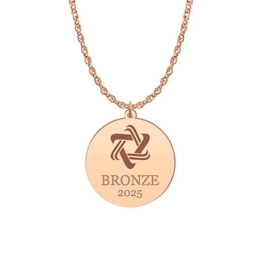 Maccabi BRONZE Medal Disc