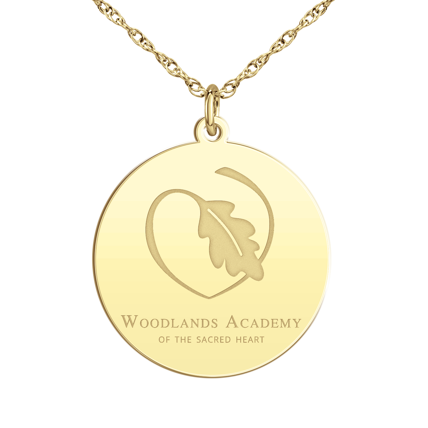 Woodlands Academy Logo Disc Large