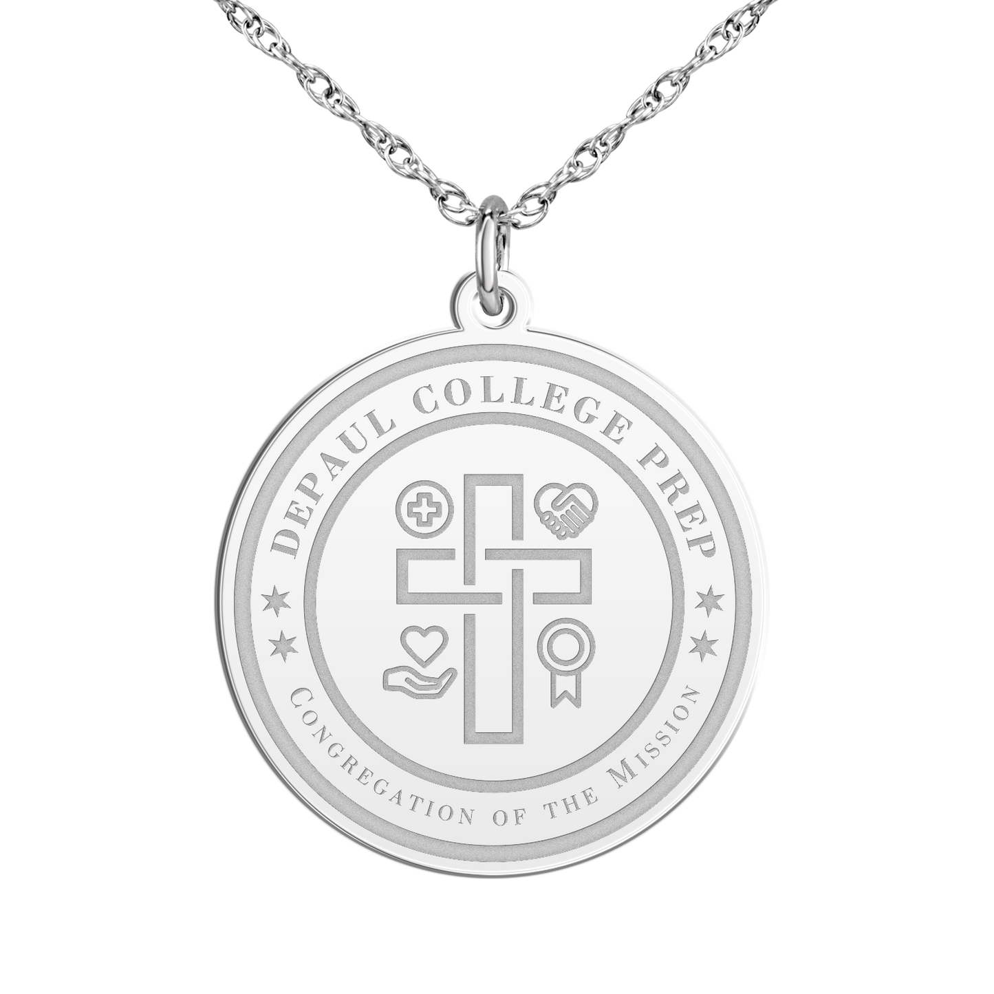 DePaul College Prep Seal Disc Large