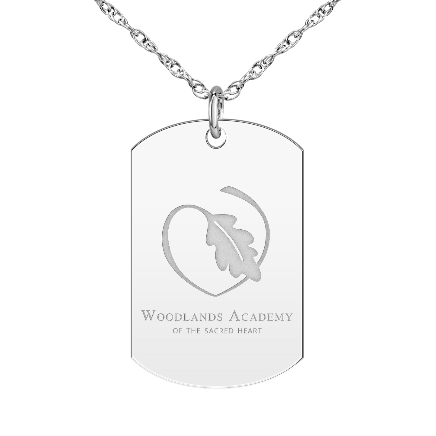 Woodlands Academy Logo Tag Large