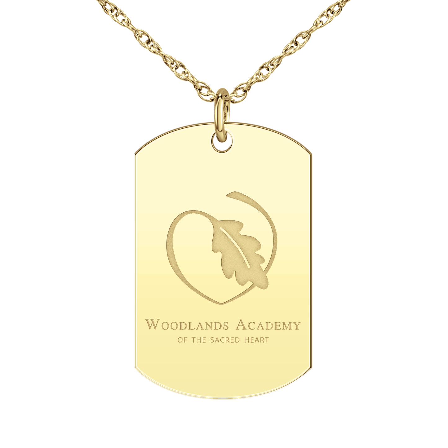 Woodlands Academy Logo Tag Large