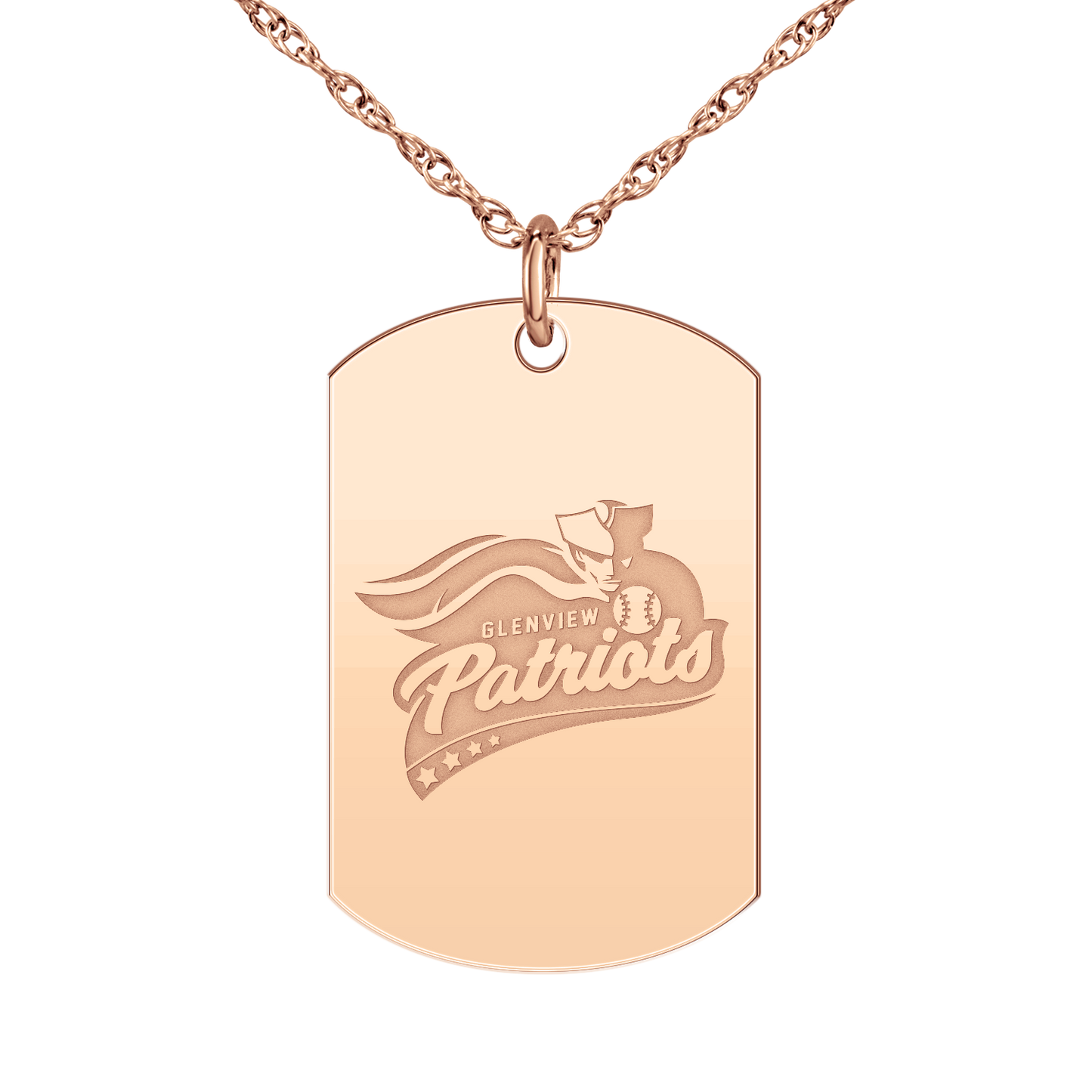 Glenview Patriots Signature Tag Large