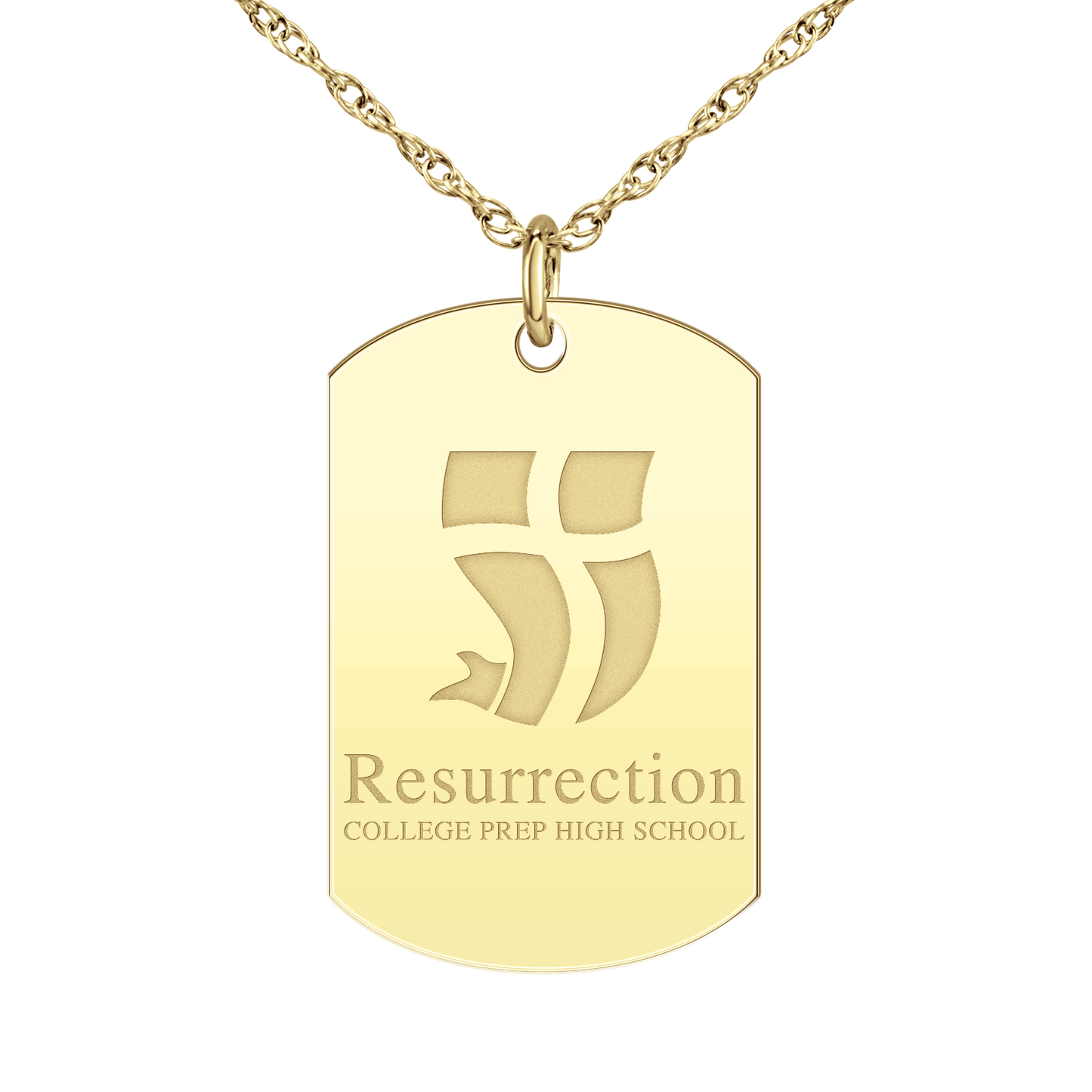 Resurrection College Prep Banner Tag Large