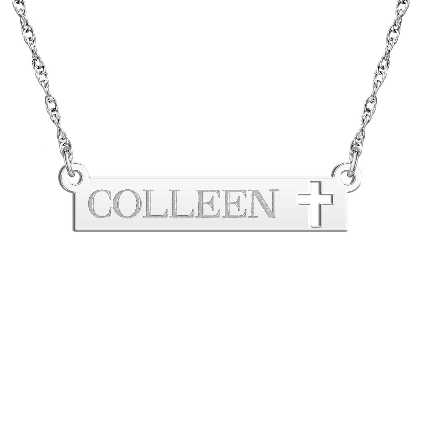 Villa Victoria Academy Cross Bar Necklace