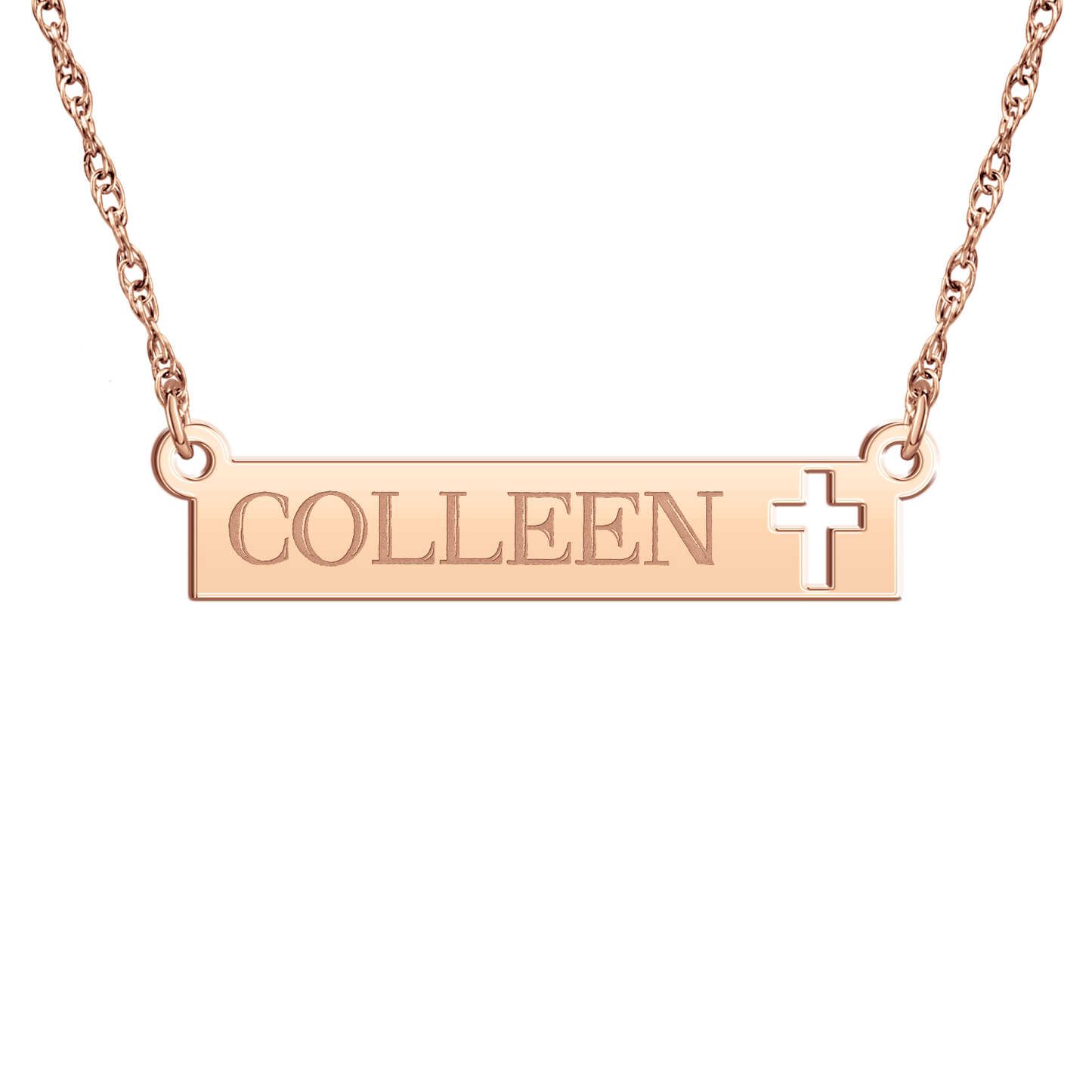 Villa Victoria Academy Cross Bar Necklace