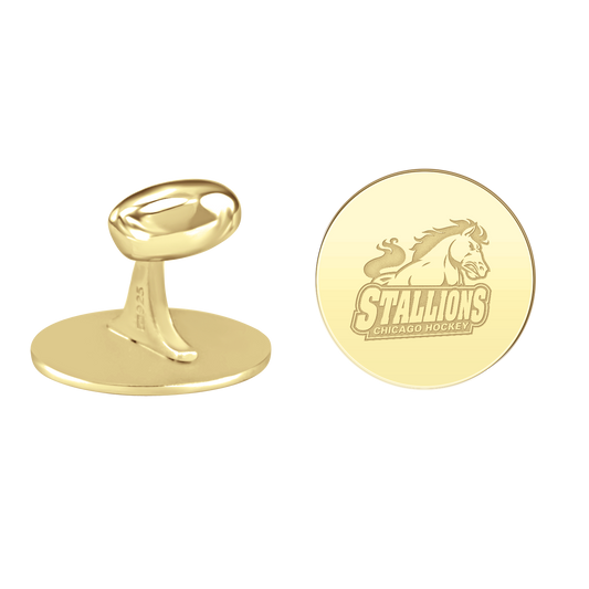 Chicago Stallions Disc Cufflinks