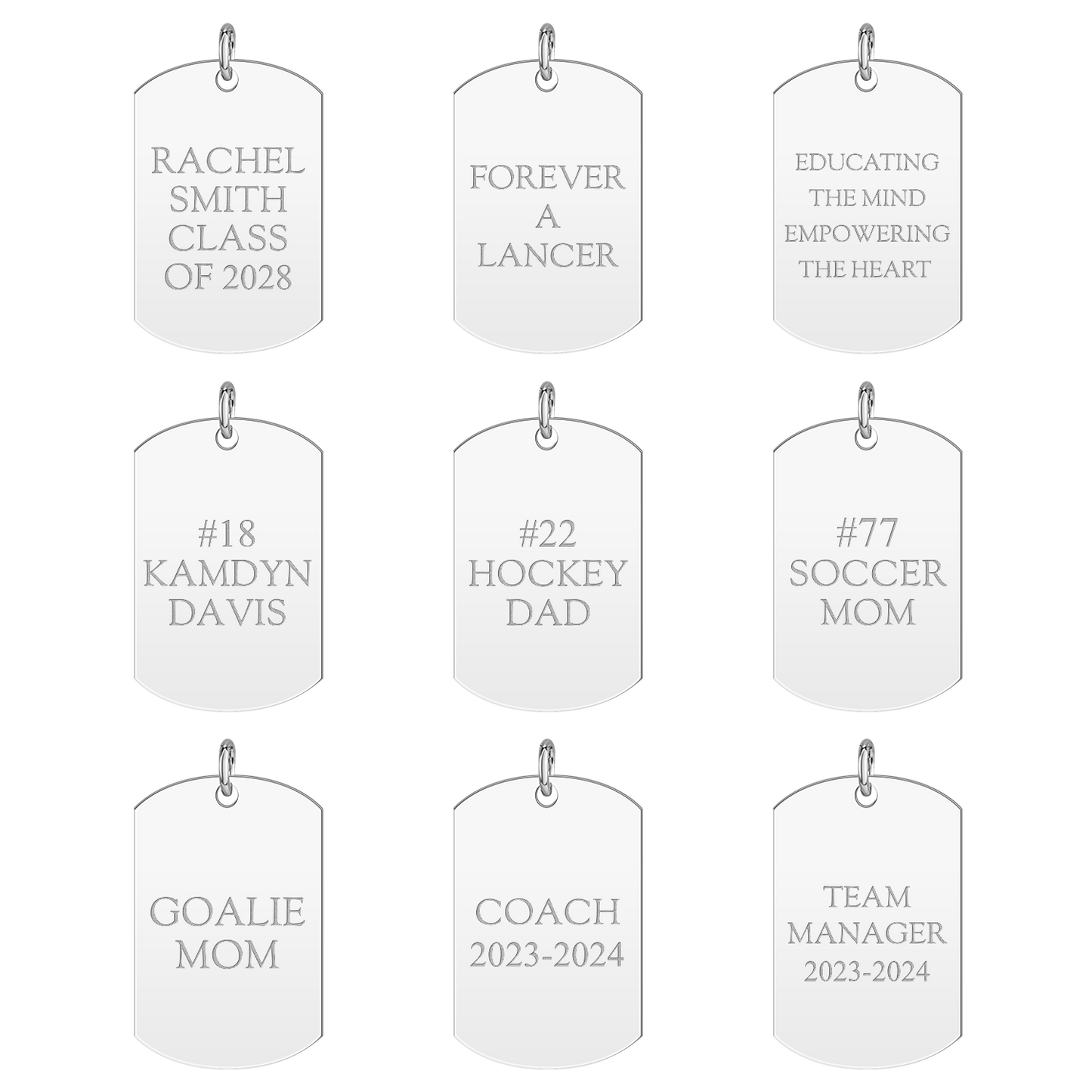 Gilmour Academy GA Tag Large
