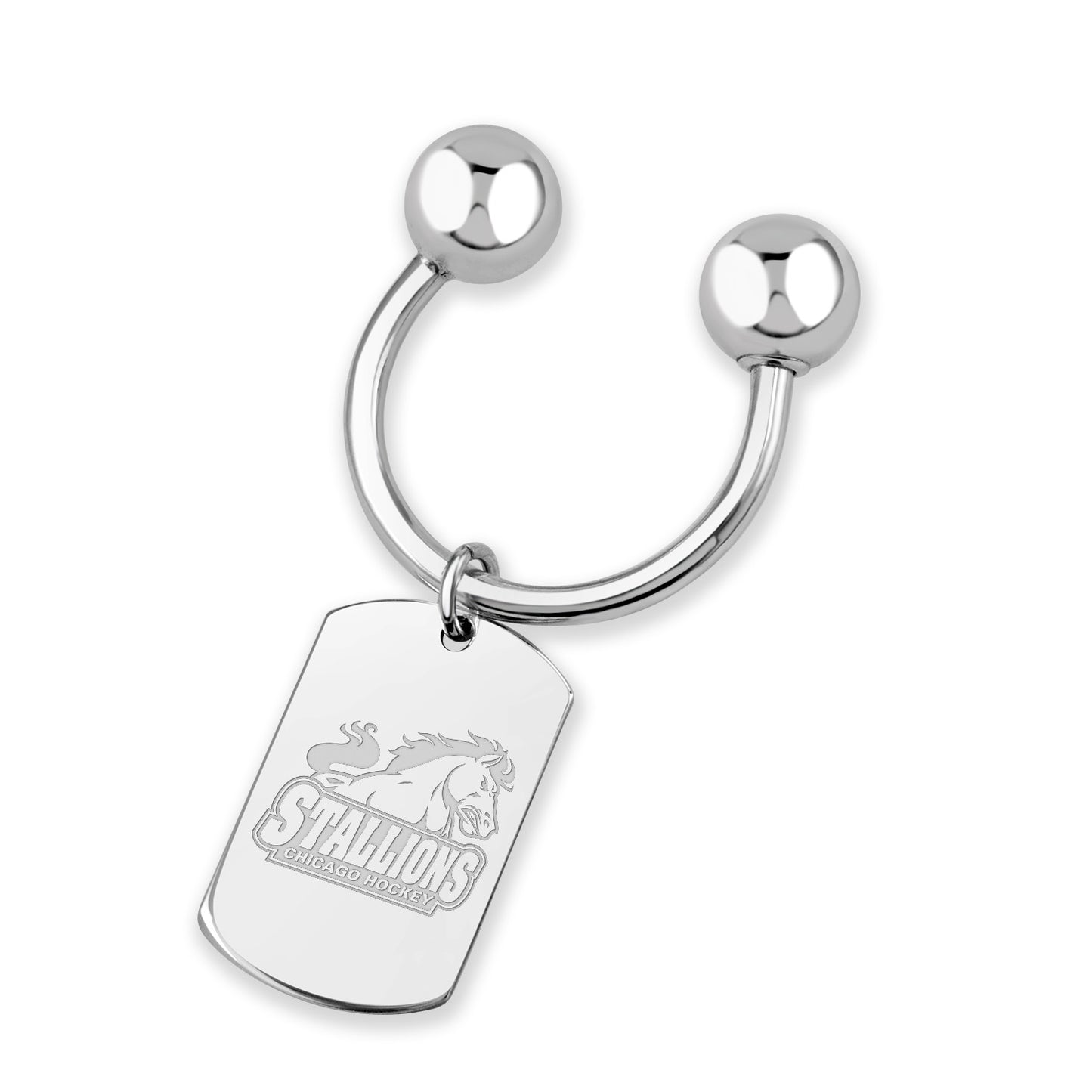 Chicago Stallions Key Chain Tag