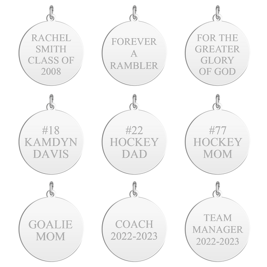 Loyola Academy Seal Disc Tension Key Chain