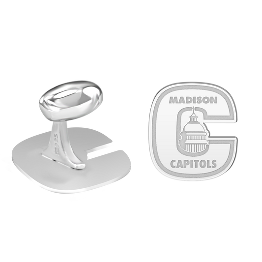 Madison Capitols Youth Hockey Cufflinks