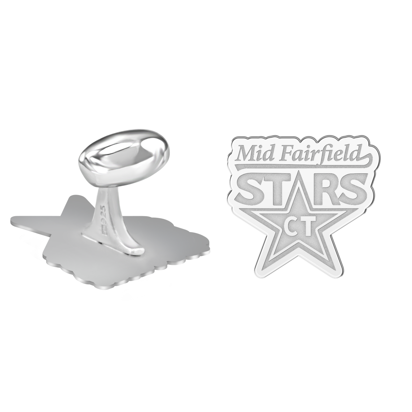 Mid Fairfield Stars Cufflinks