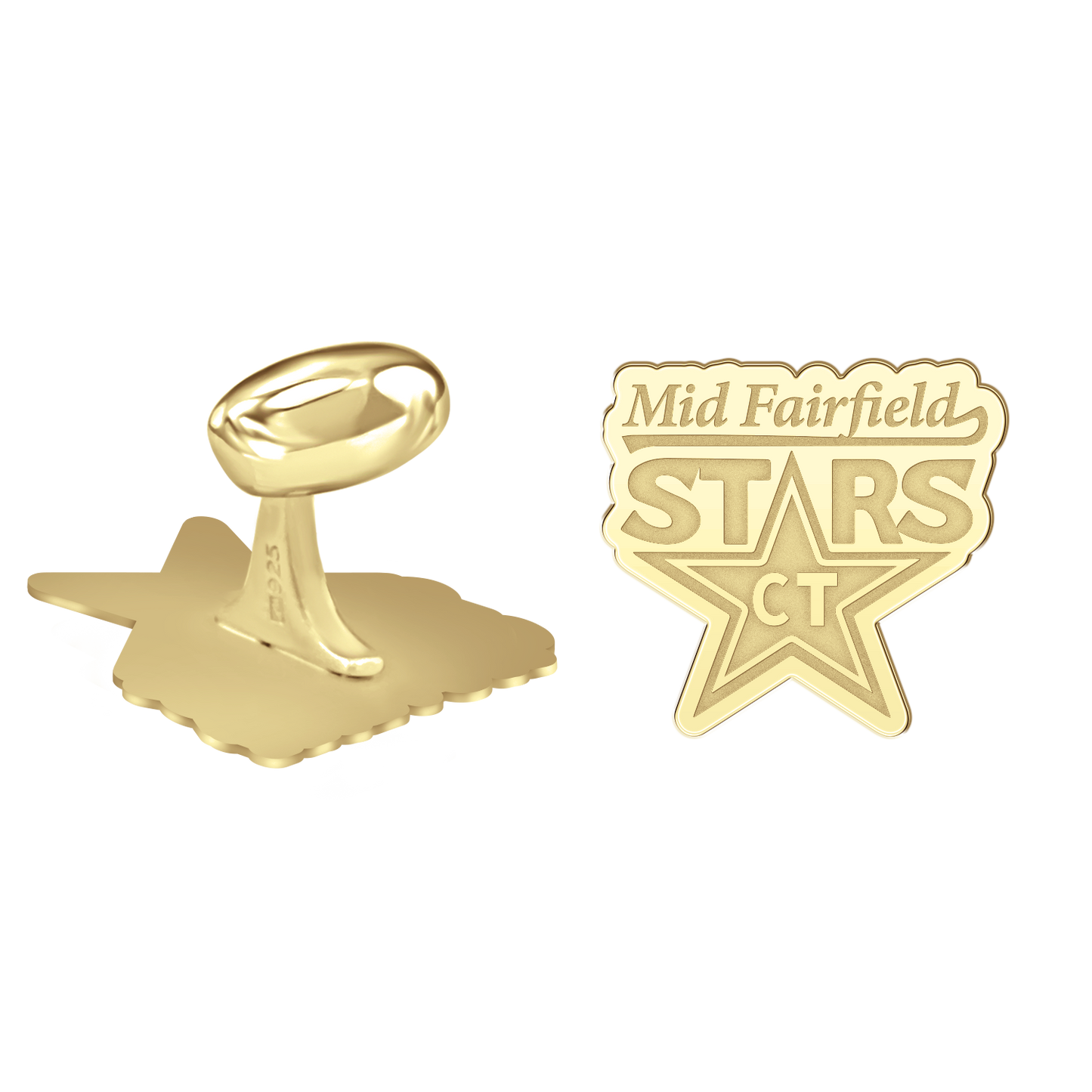 Mid Fairfield Stars Cufflinks