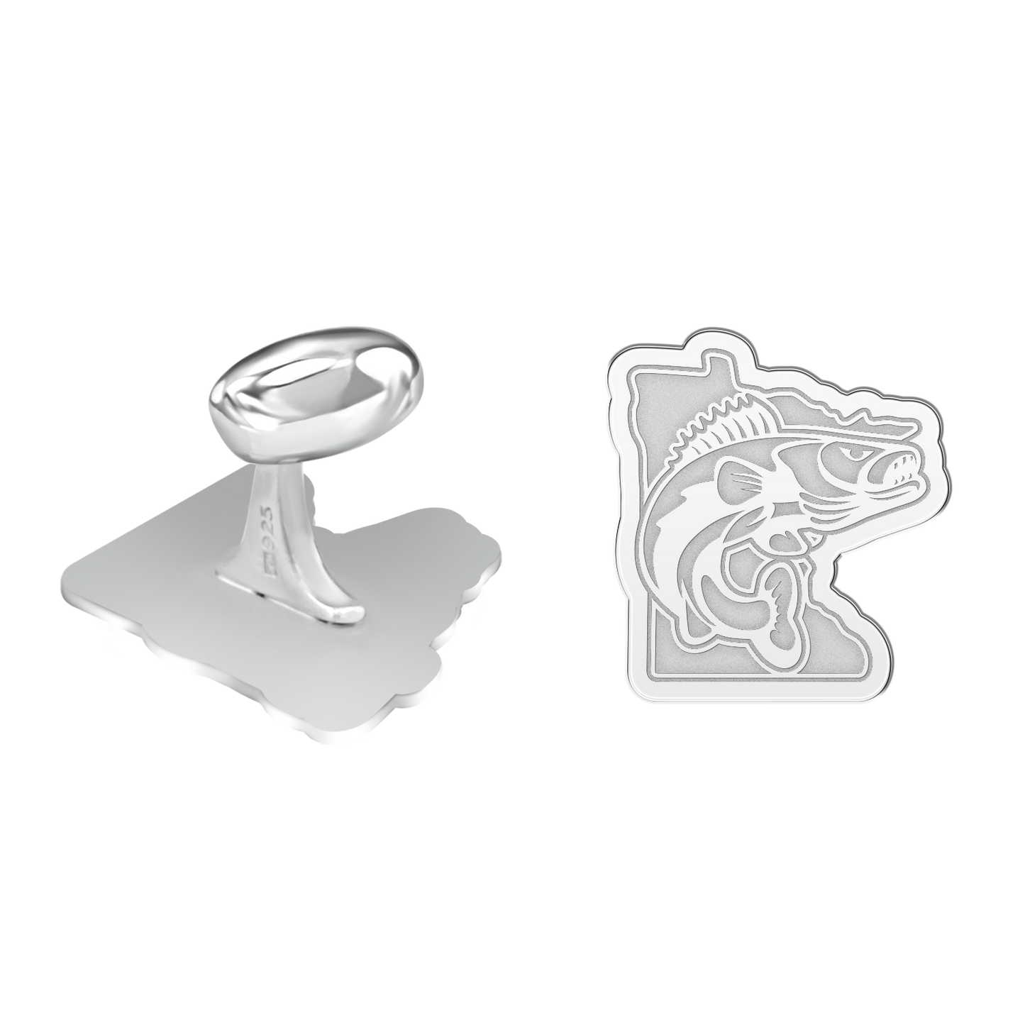 Minnesota Walleye Cufflinks