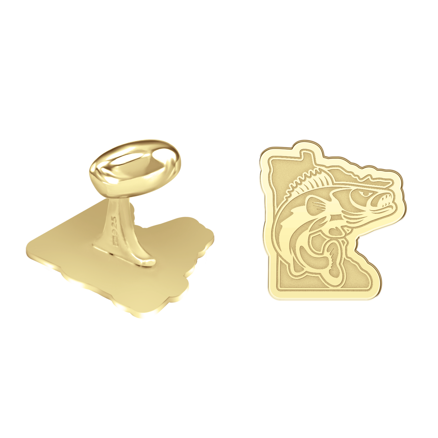 Minnesota Walleye Cufflinks