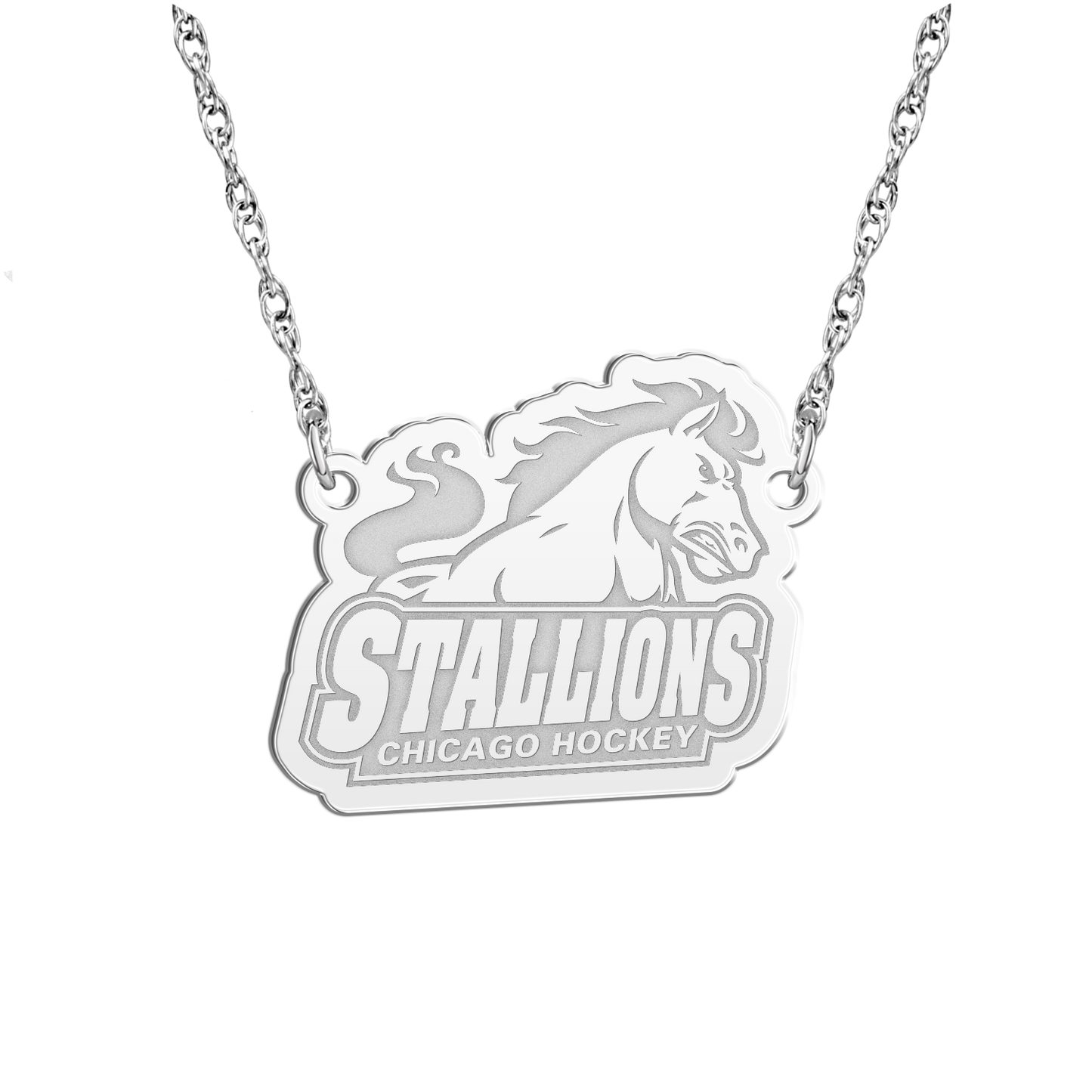 Chicago Stallions Signature Logo Necklace