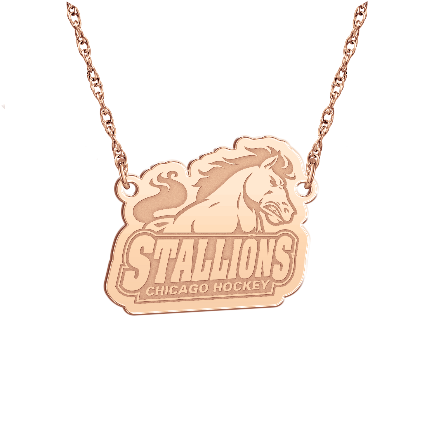 Chicago Stallions Signature Logo Necklace