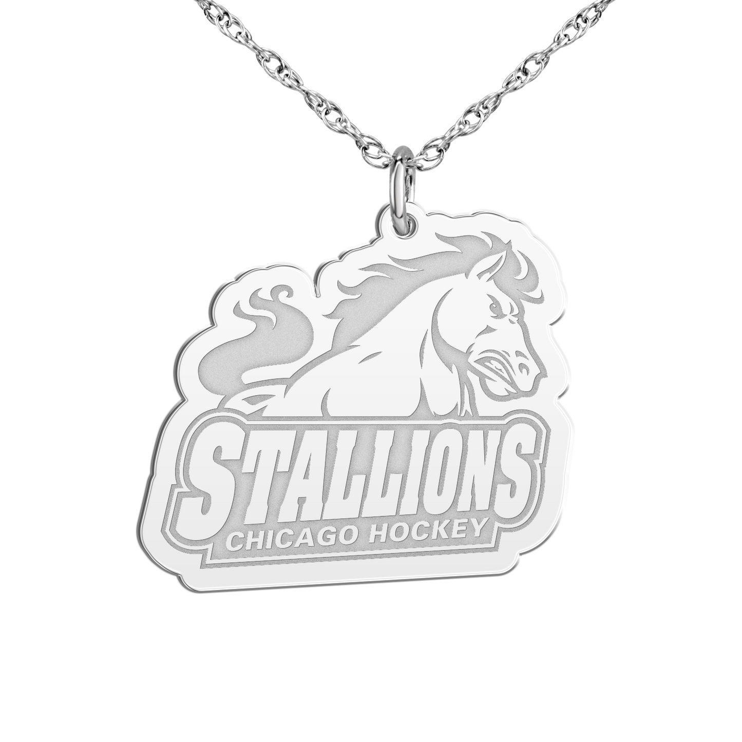 Chicago Stallions Signature Logo Pendant