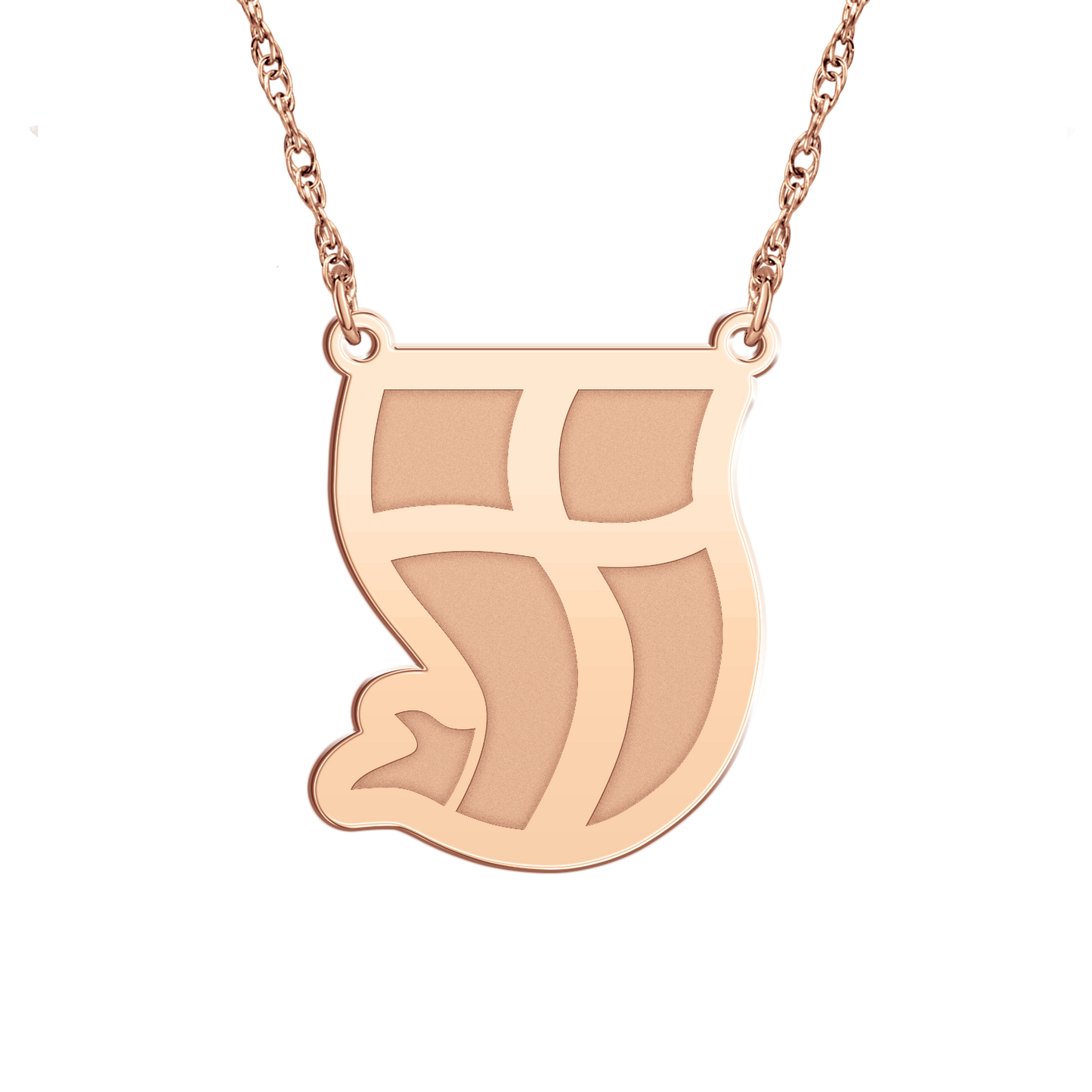 Resurrection College Prep Banner Logo Necklace