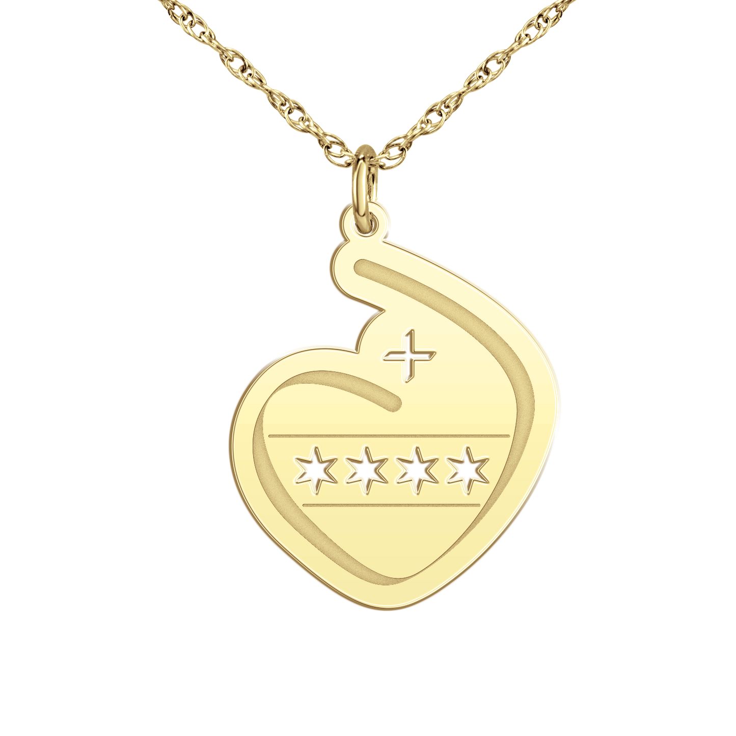 Josephinum Academy Pierced Logo Pendant