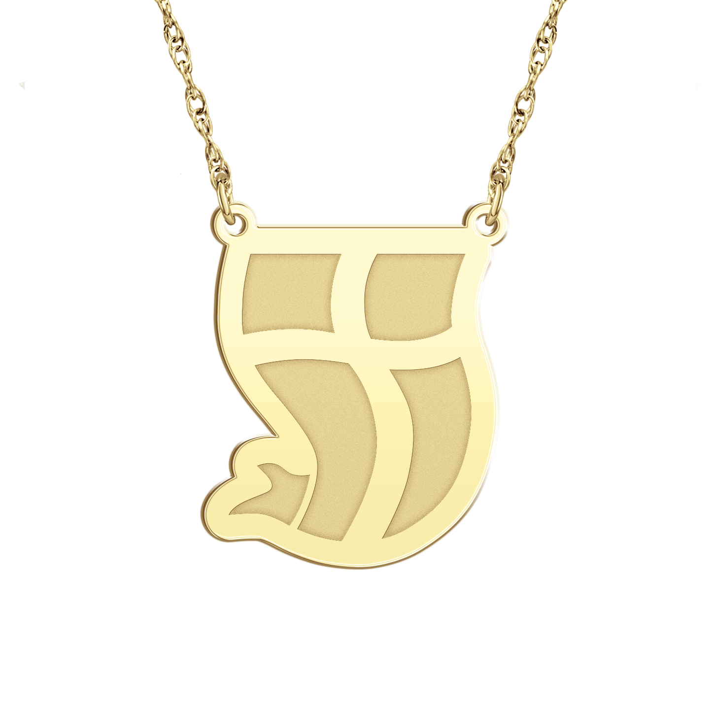 Resurrection College Prep Banner Logo Necklace