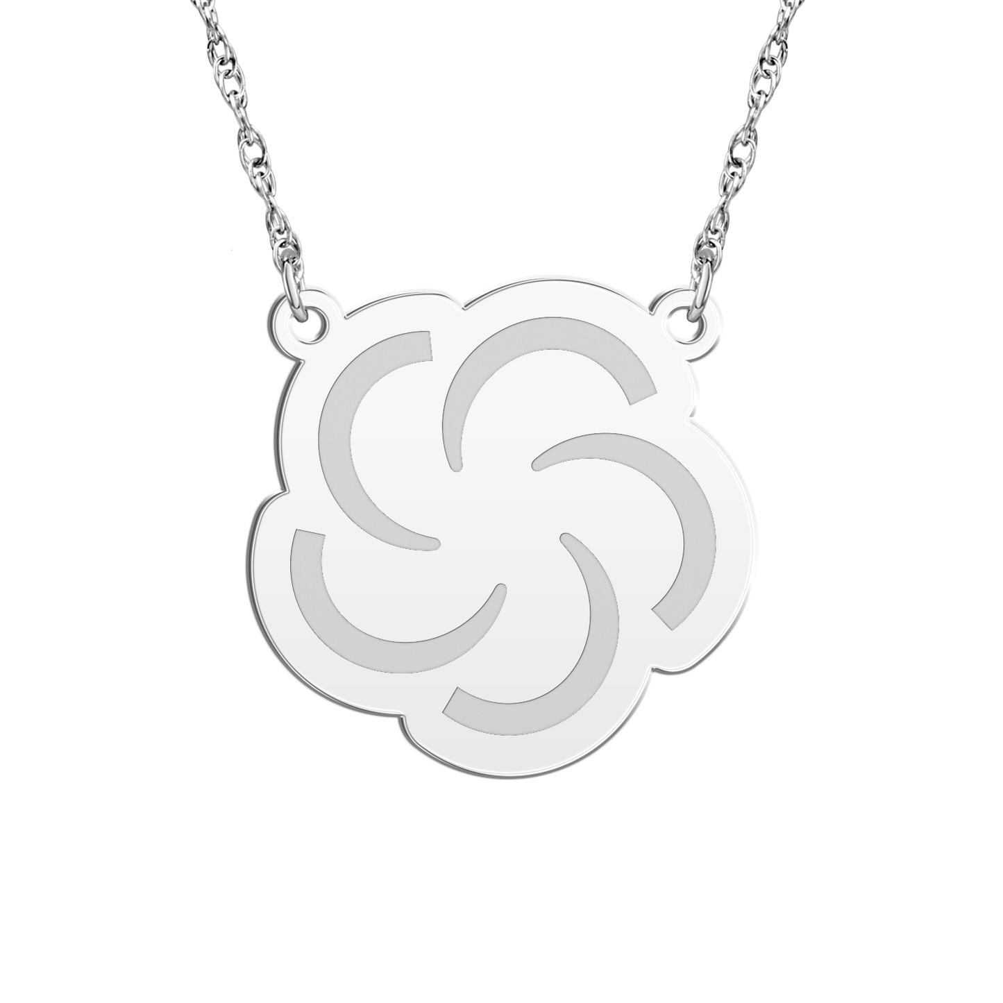 Castilleja Icon Plaque Necklace