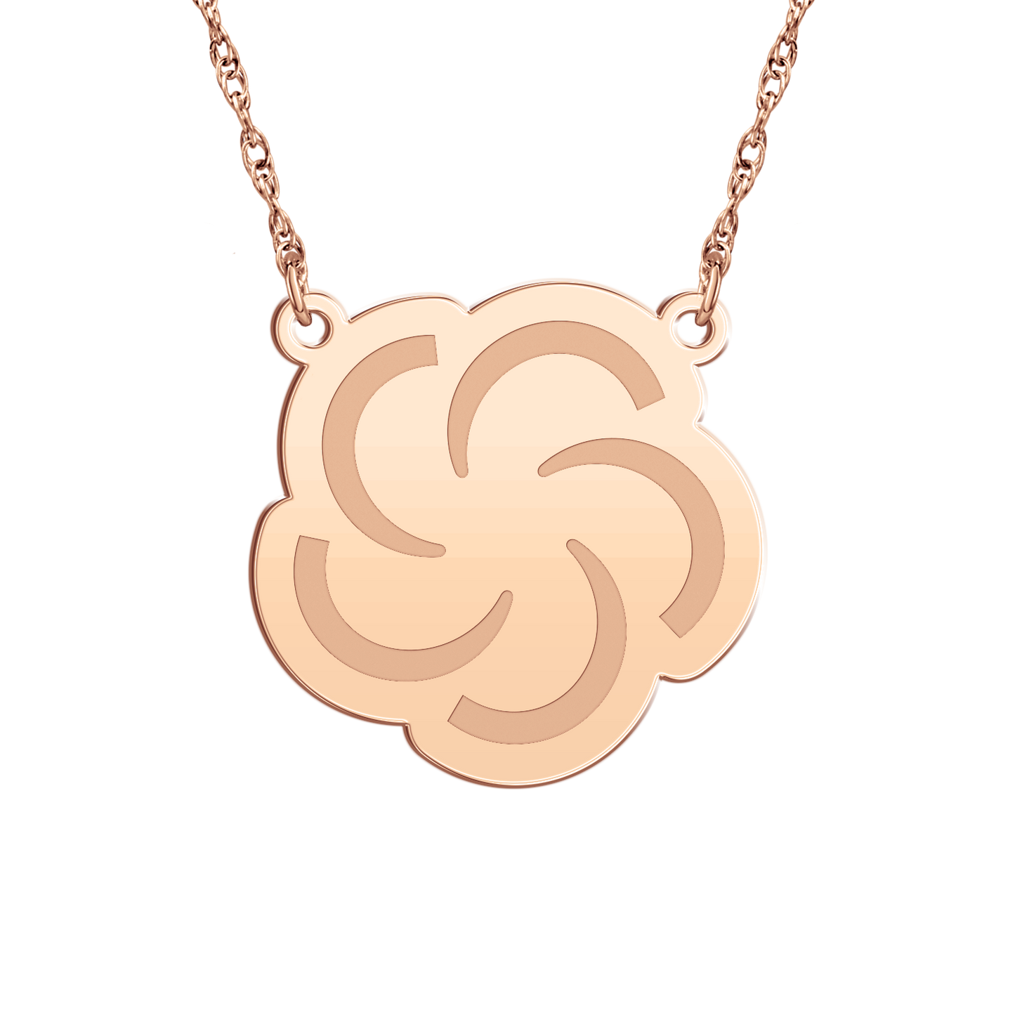 Castilleja Icon Plaque Necklace