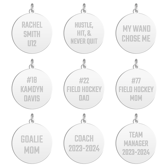 Windy City Field Hockey Disc Key Chain