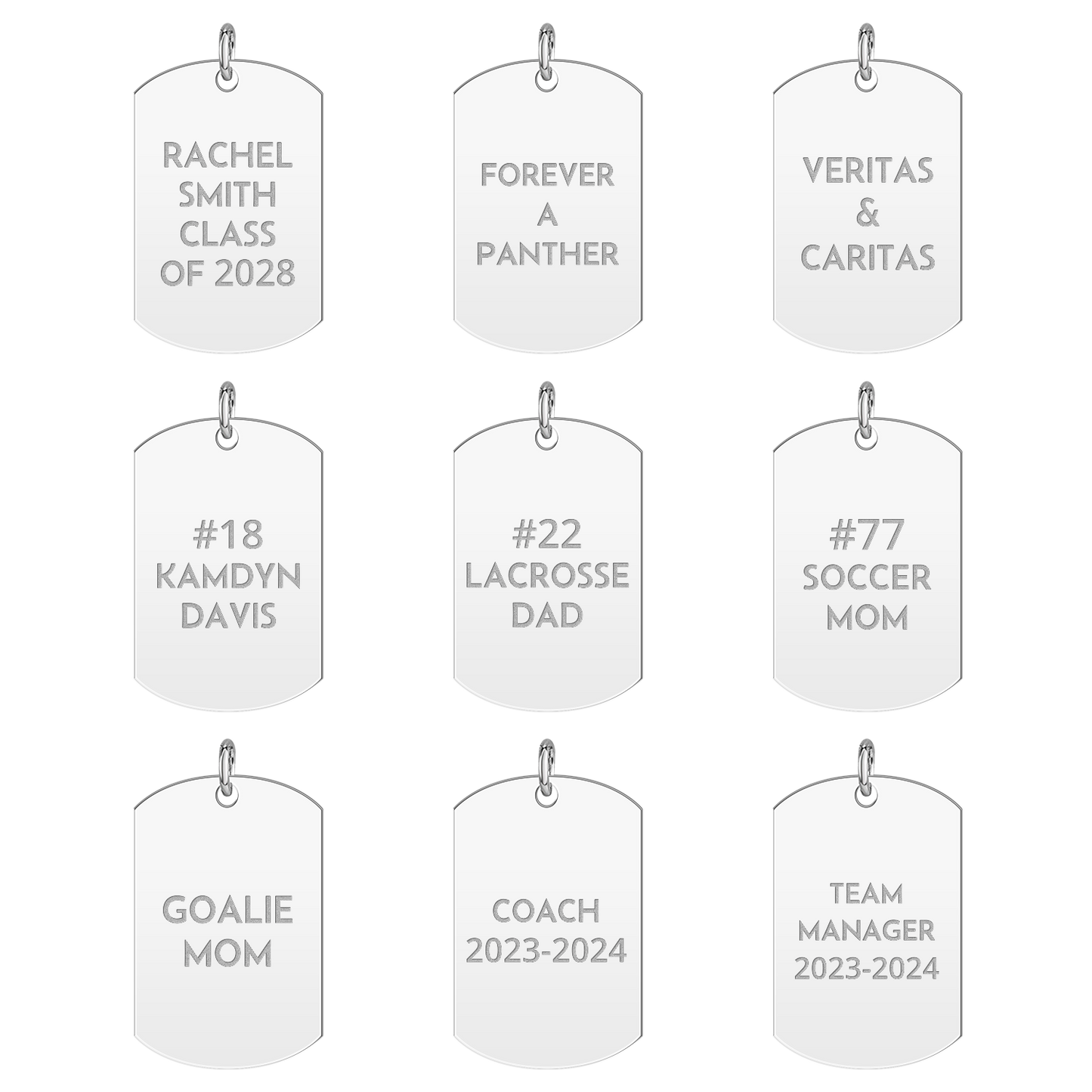 Regina Dominican Signature Tag Large