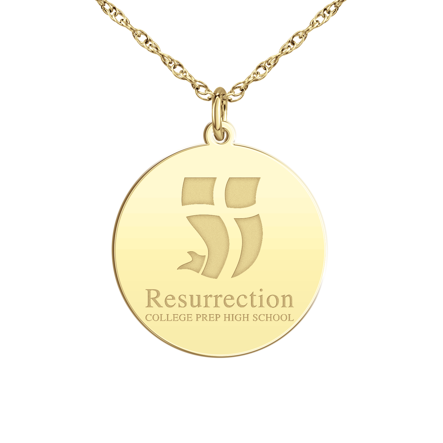 Resurrection College Prep Banner Disc Small