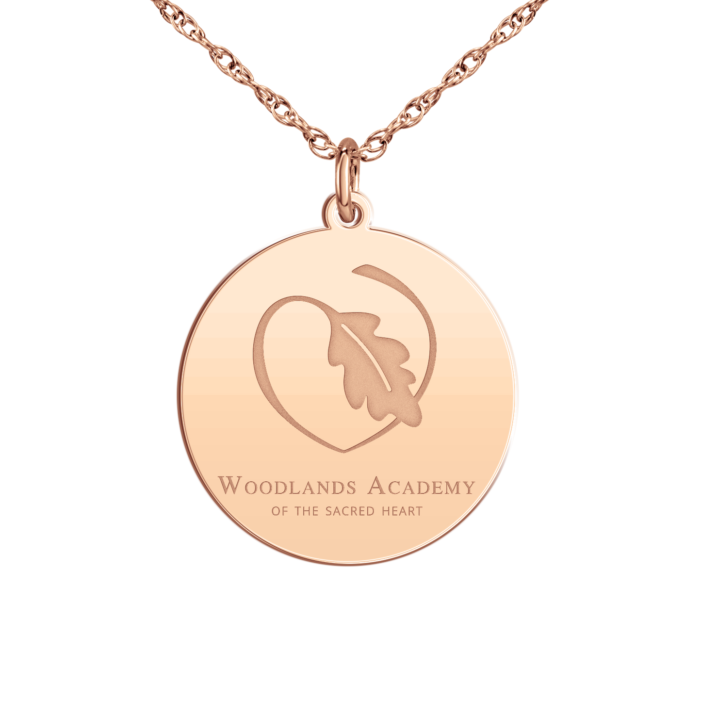 Woodlands Academy Logo Disc Small