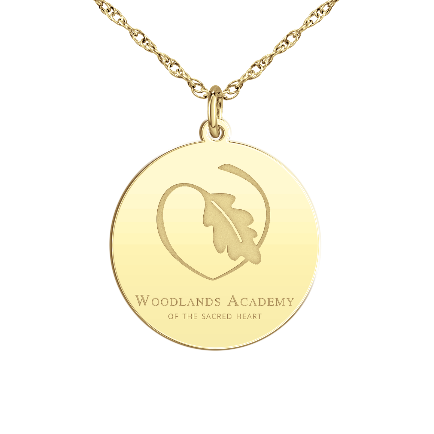 Woodlands Academy Logo Disc Small