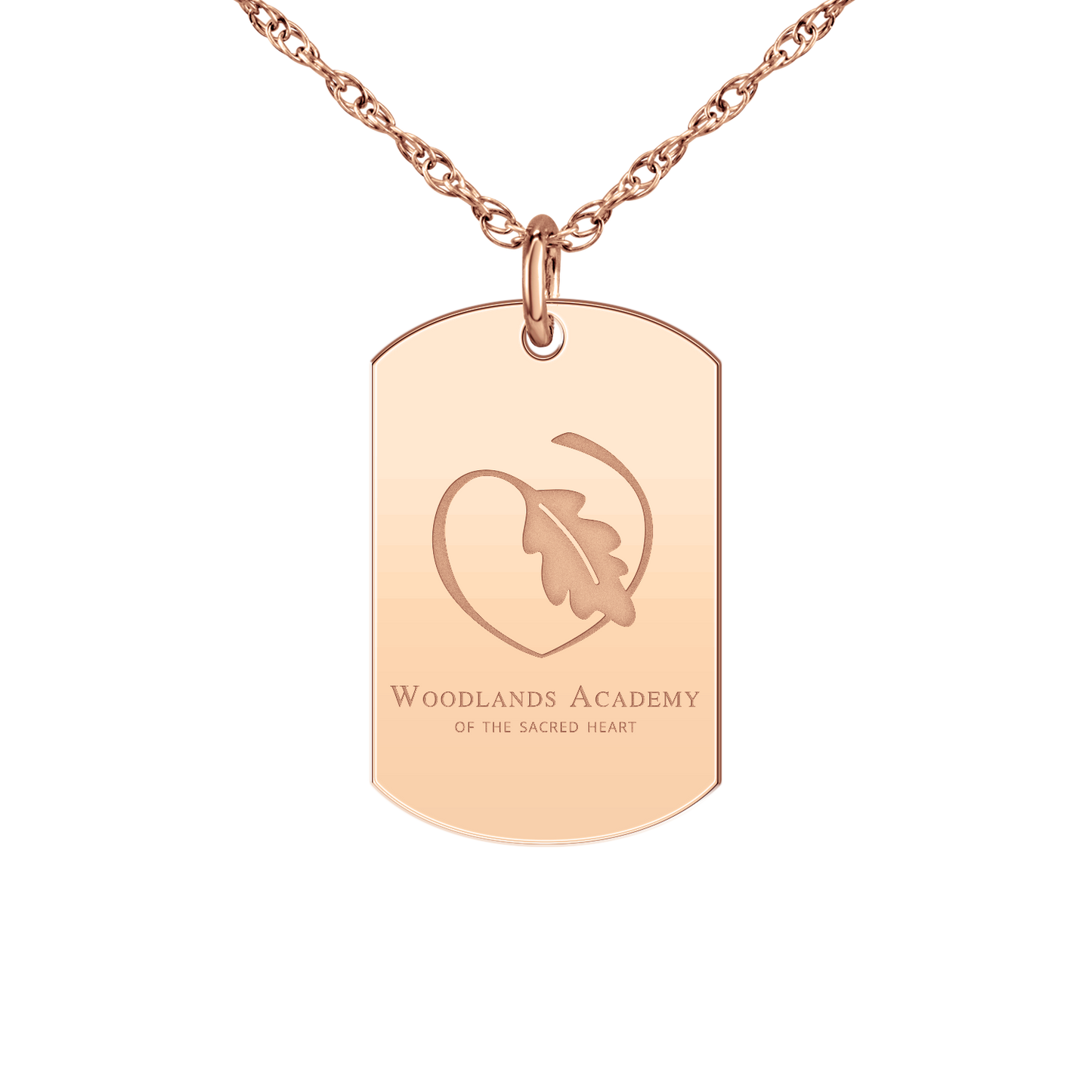 Woodlands Academy Logo Tag Small