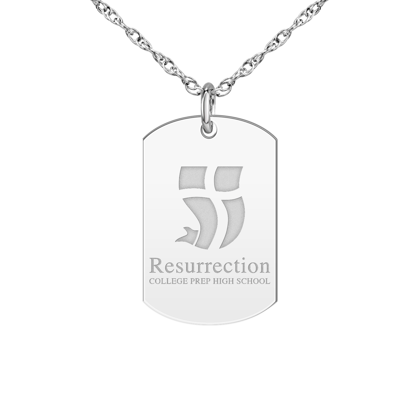Resurrection College Prep Banner Tag Small
