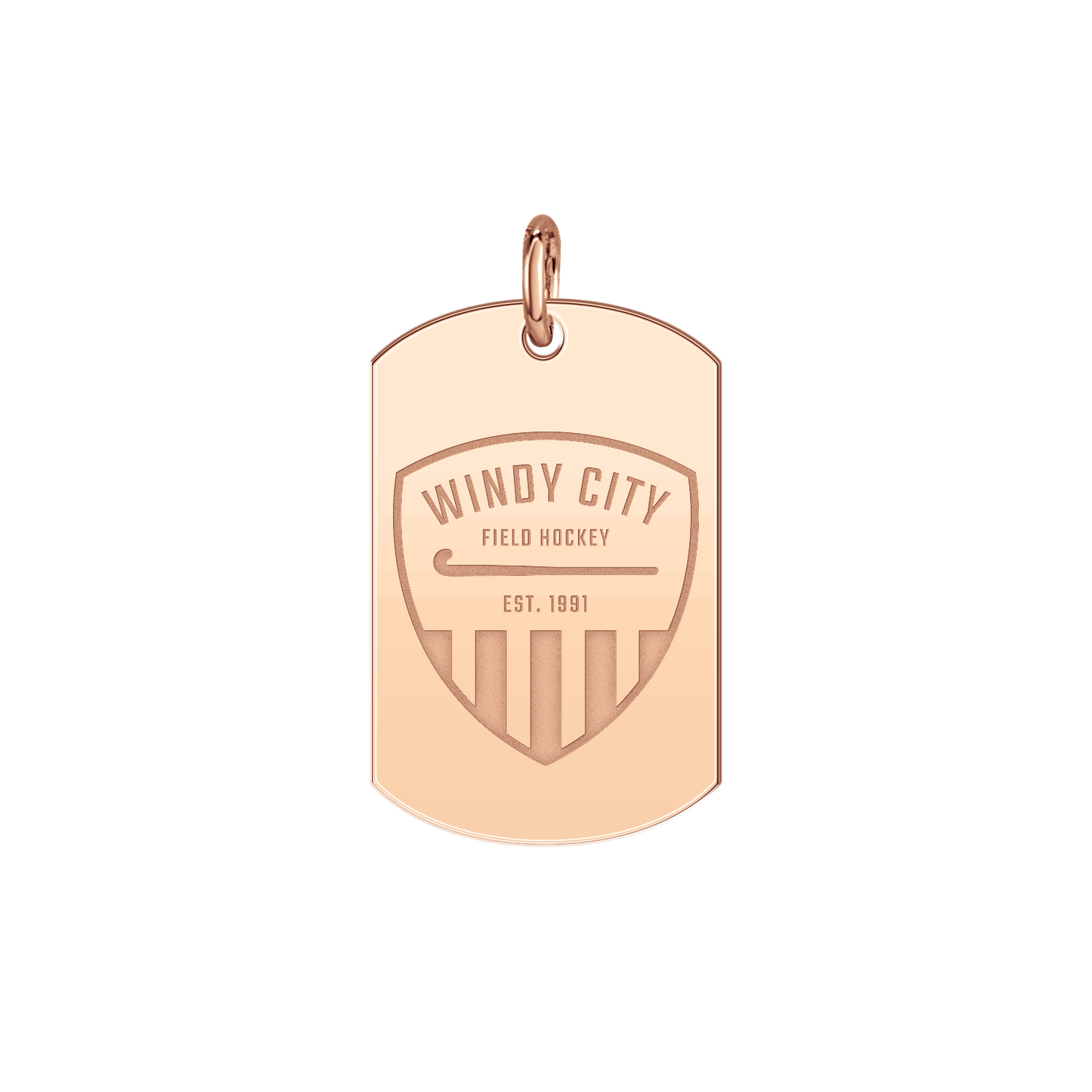 Windy City Field Hockey Logo Tag Small
