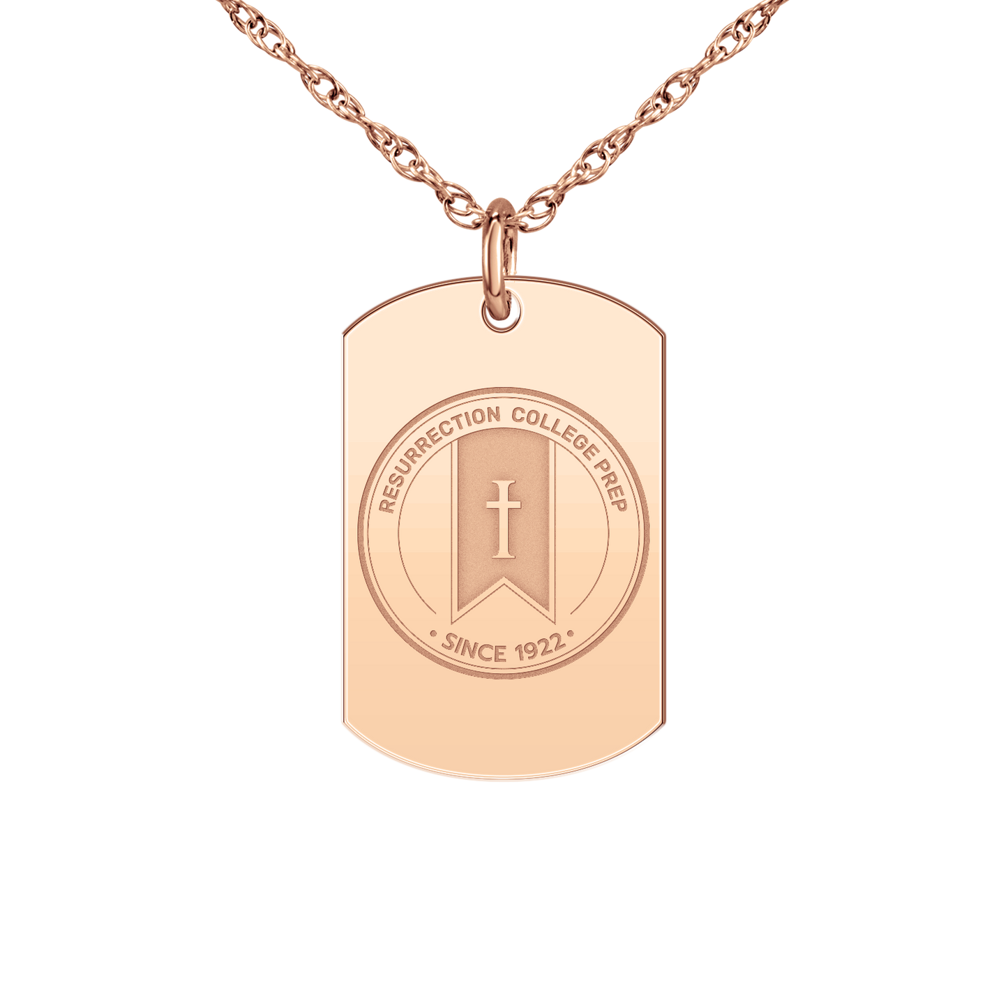 Resurrection College Prep Tag Small