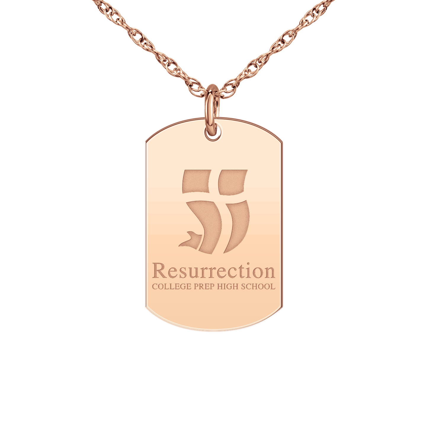 Resurrection College Prep Banner Tag Small