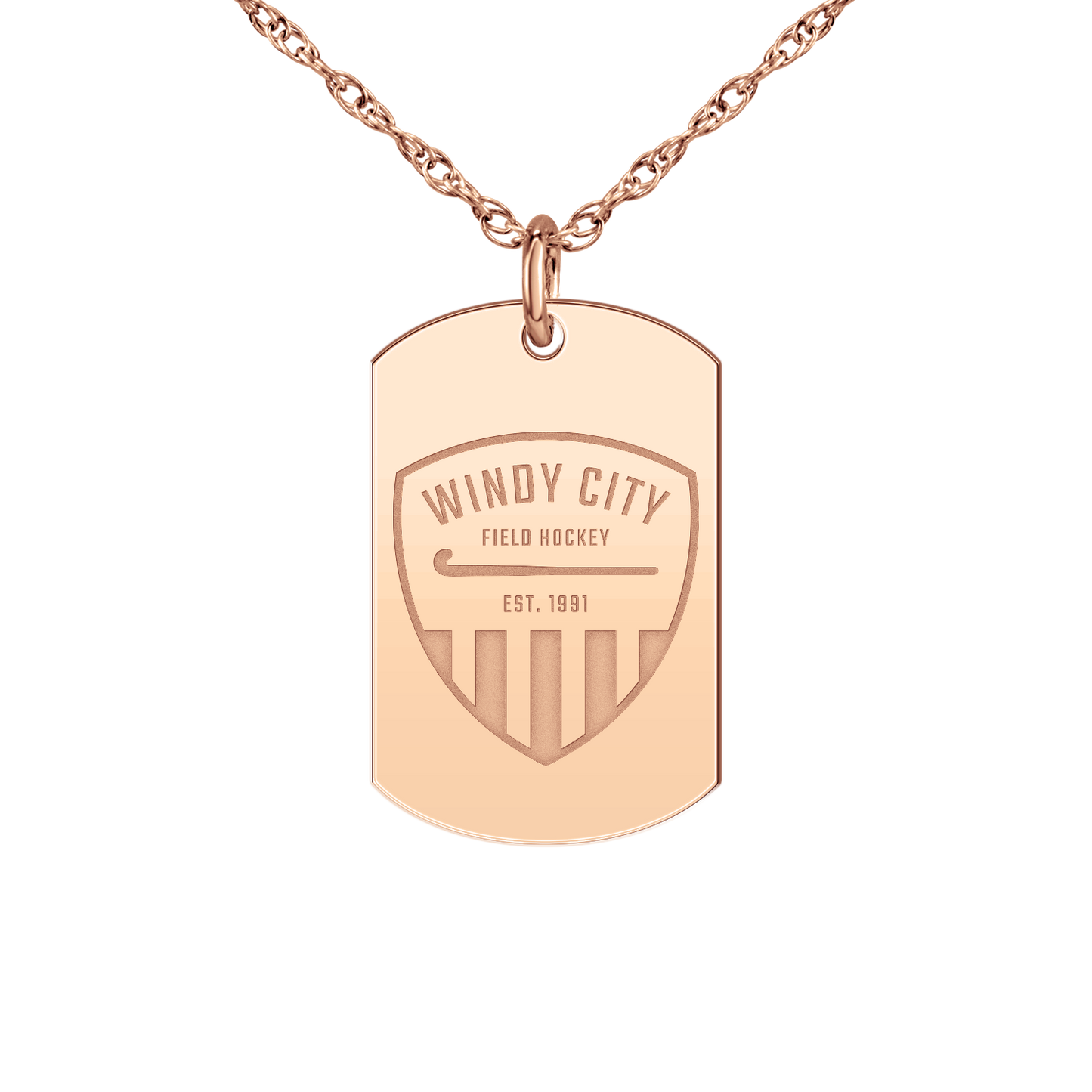 Windy City Field Hockey Logo Tag Small