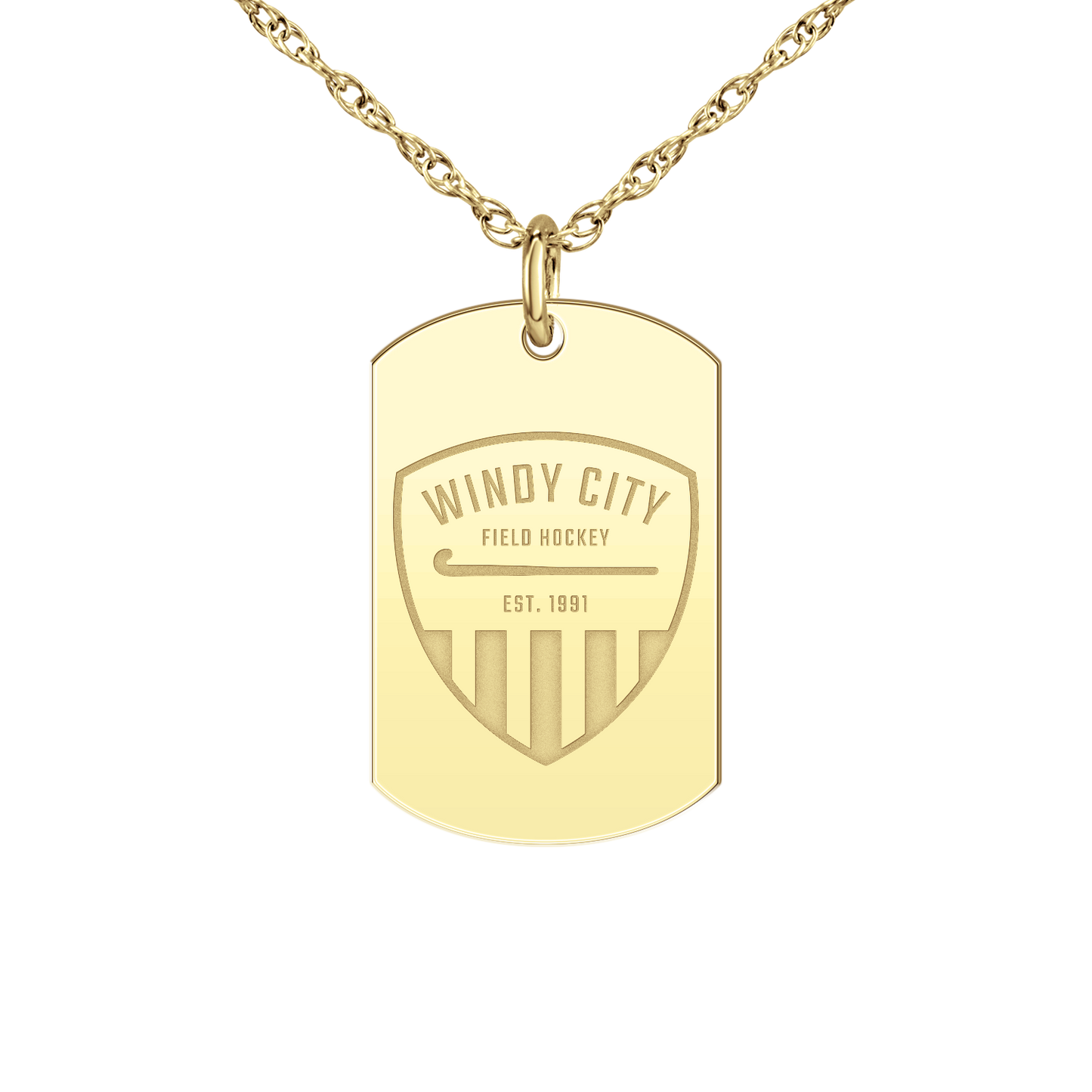 Windy City Field Hockey Logo Tag Small