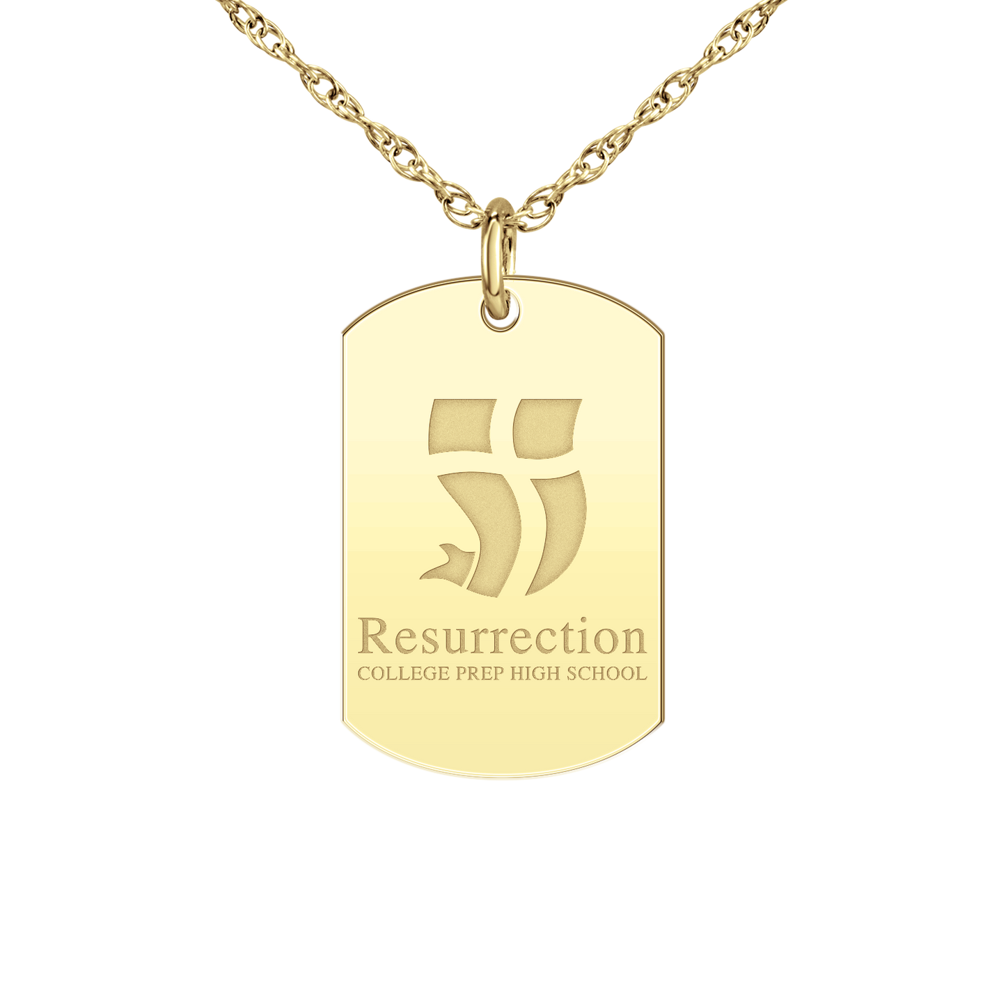Resurrection College Prep Banner Tag Small