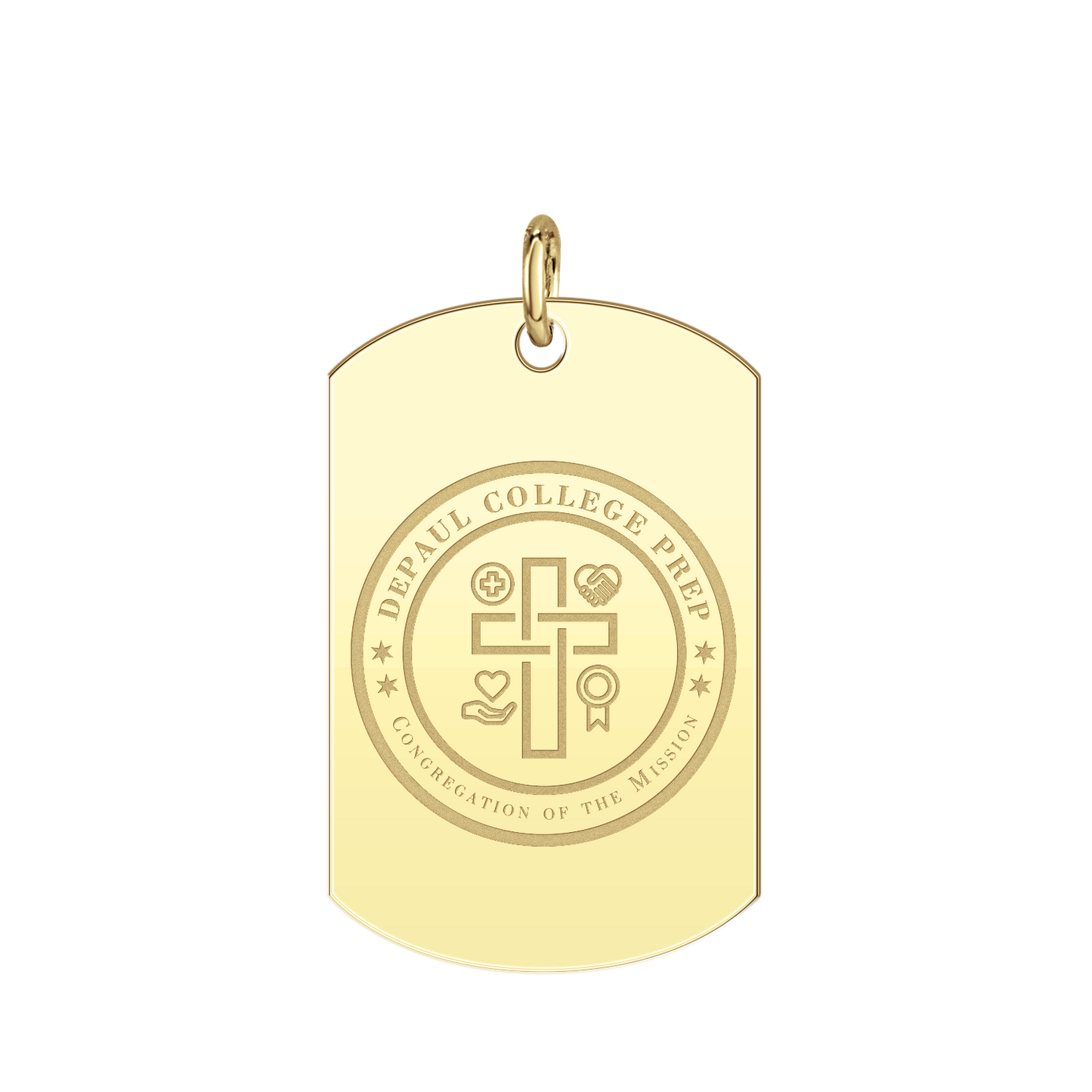DePaul College Prep Seal Tag Large