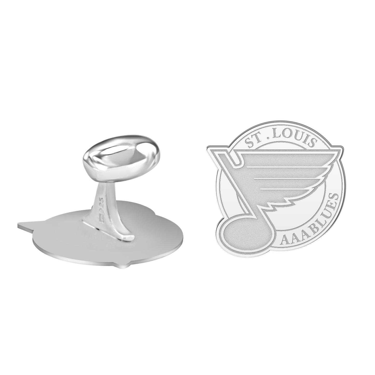 St. Louis AAA Logo Disc Cufflinks