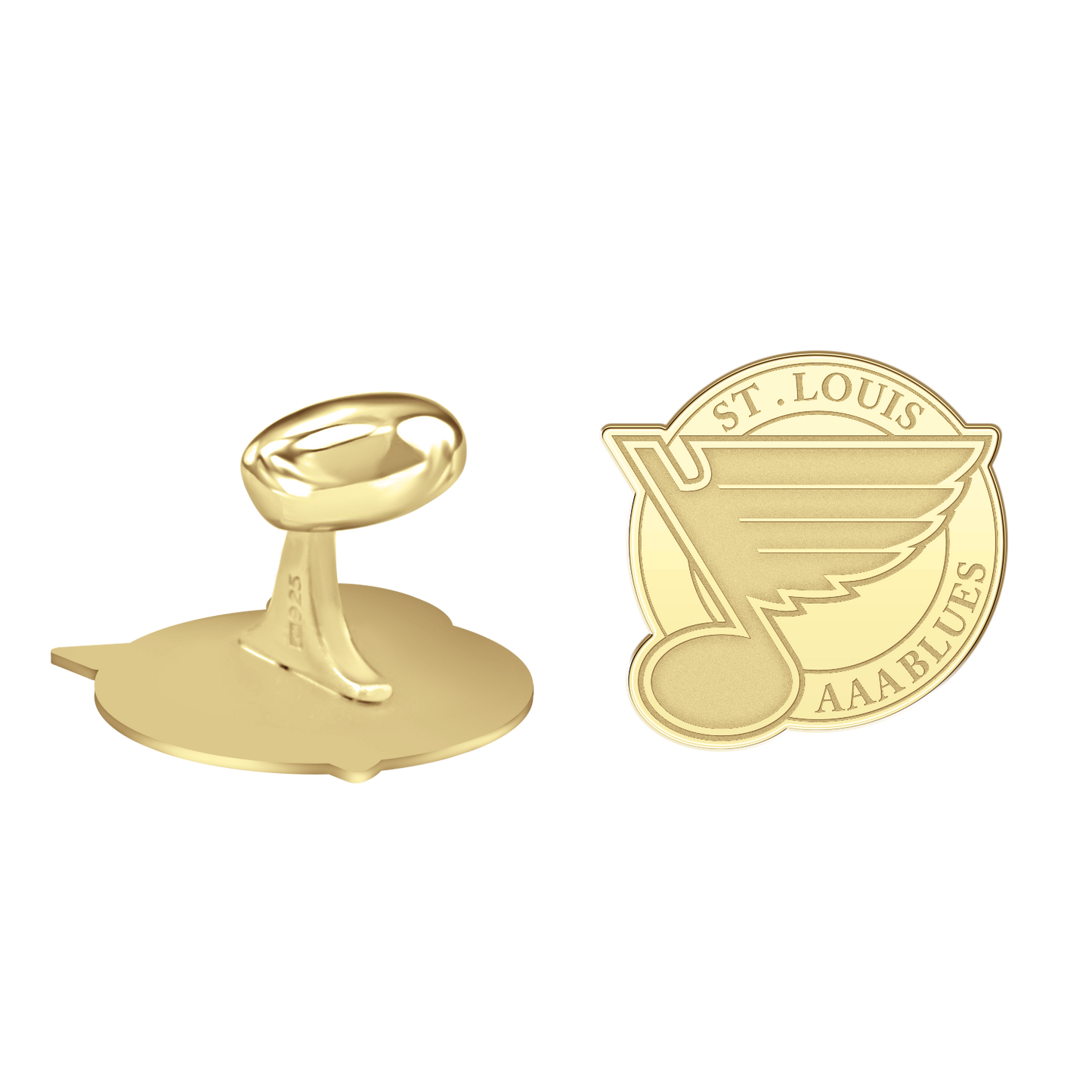 St. Louis AAA Logo Disc Cufflinks