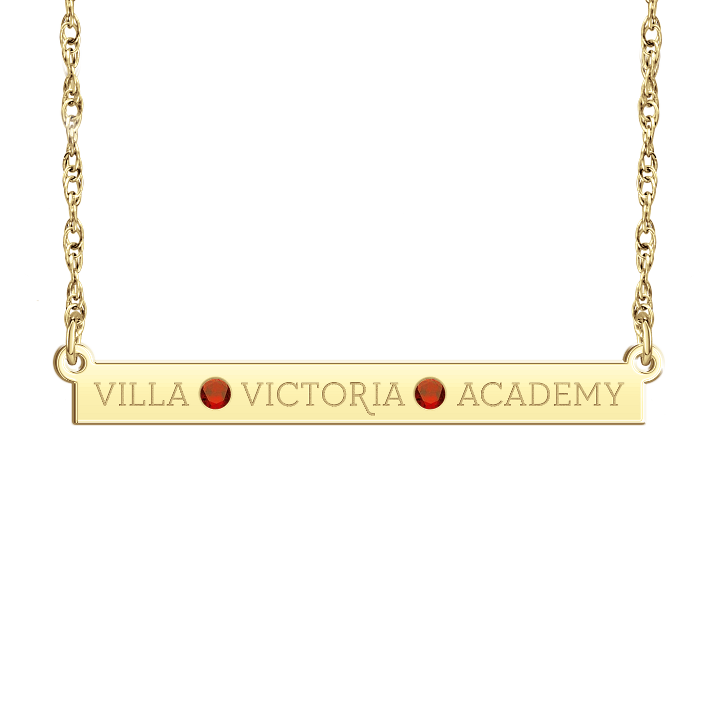 Villa Victoria Academy Bar Necklace