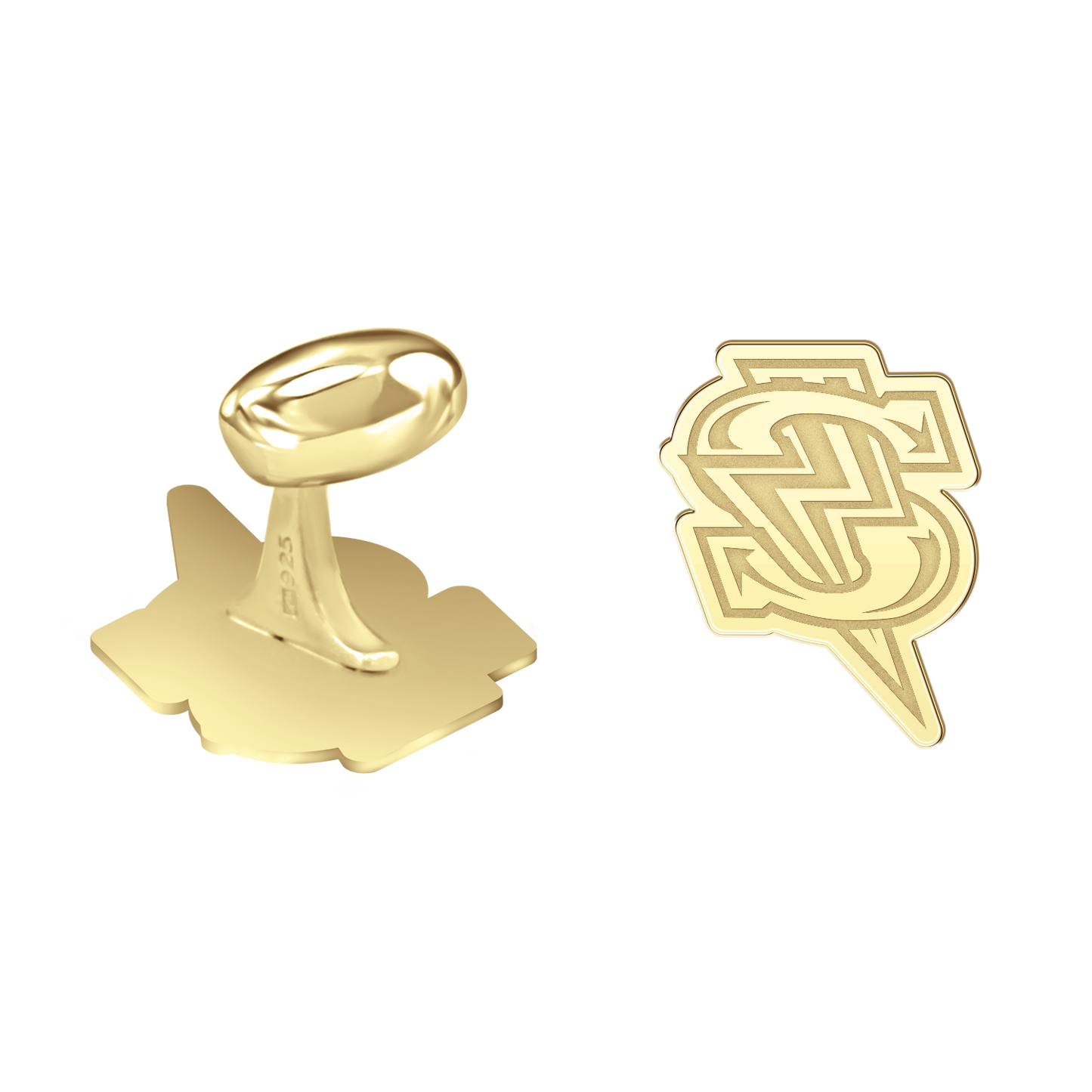 Windy City Storm Bolt Cufflinks