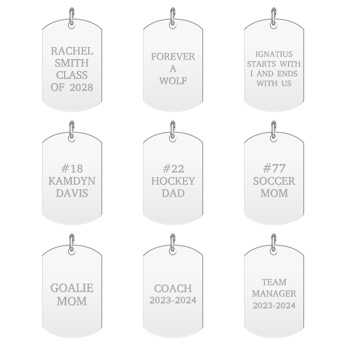 St. Ignatius College Prep Signature Tag Large