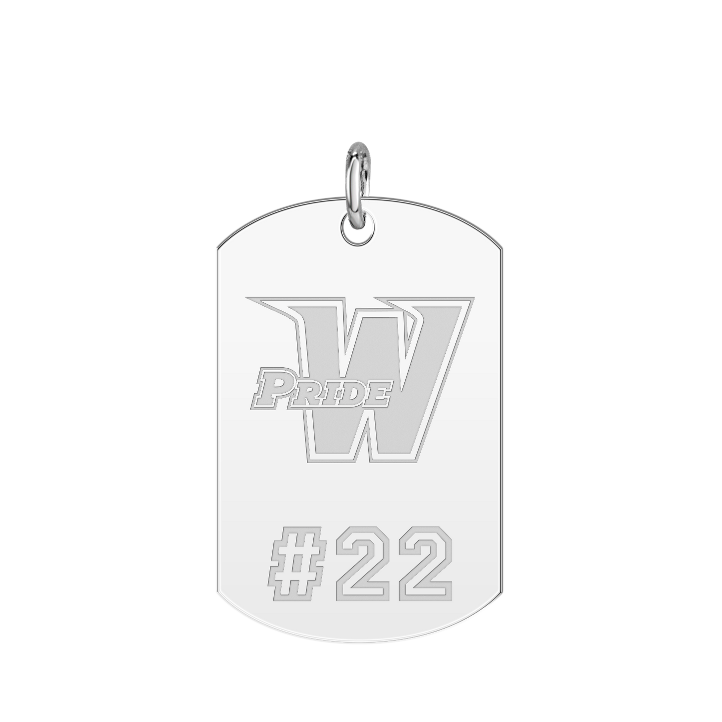 Washington Pride Player’s Number Tag Large
