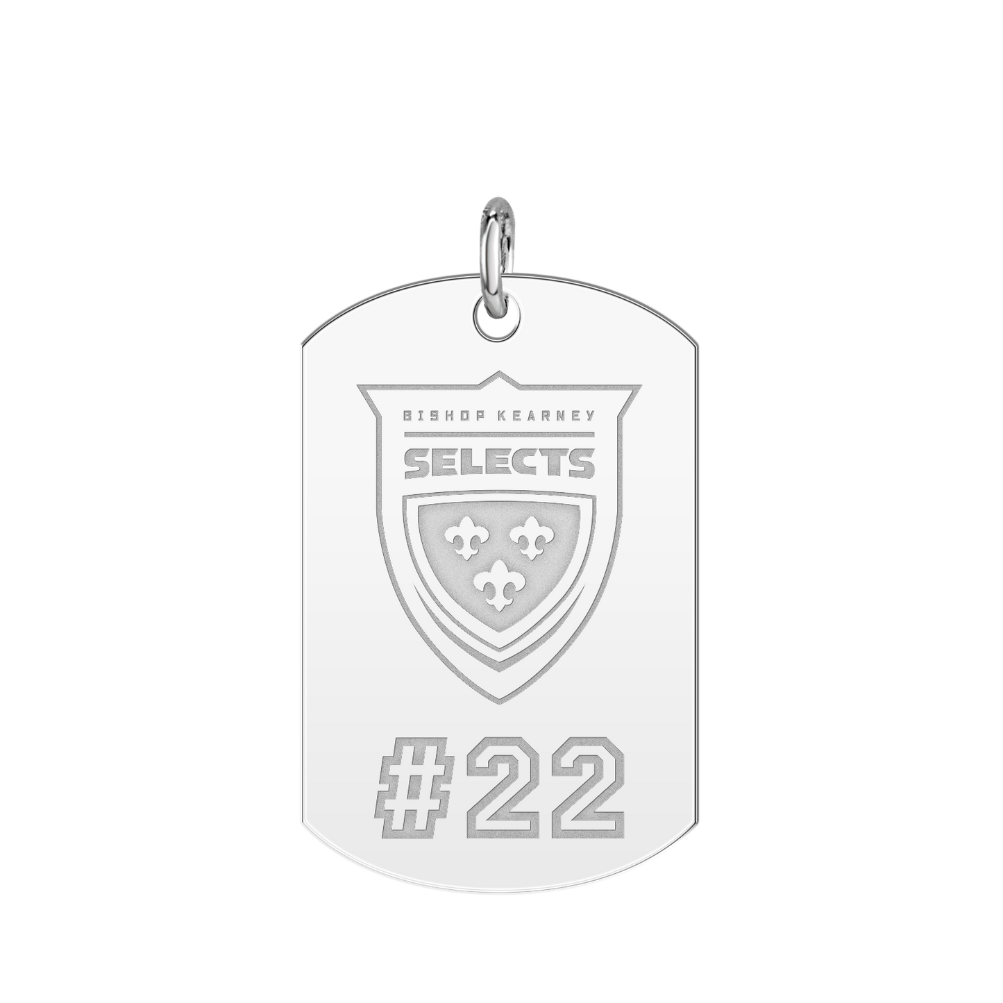 BK Selects Player’s Number Tag Large